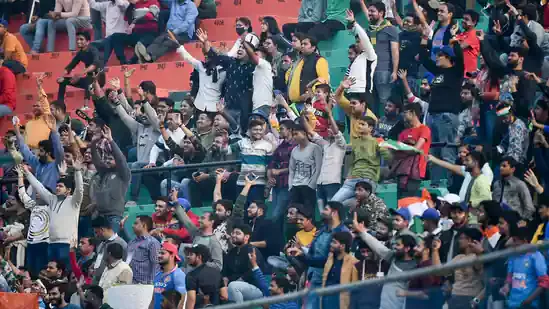 Team India at Wankhede Stadium