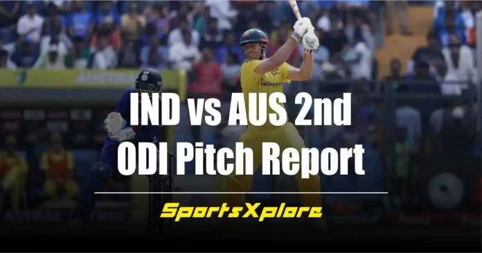 IND vs AUS 2nd Odi Pitch Report