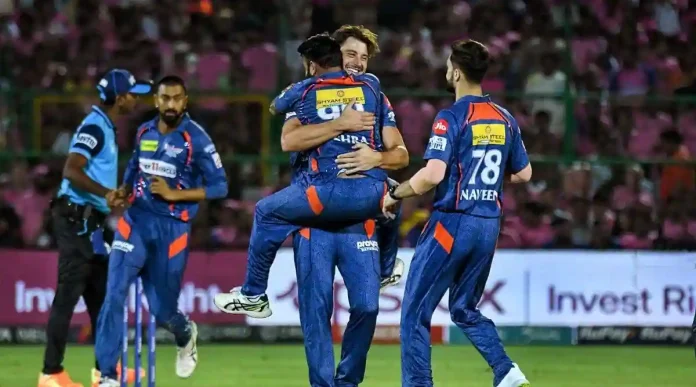 Lucknow Super Giants defeated Rajasthan Royals by 10 runs
